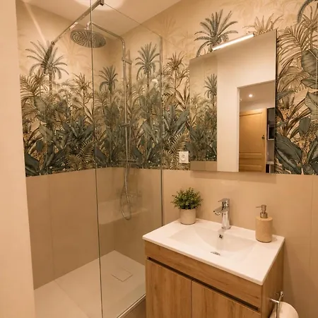 Cosy Climatise Ambiance Tropicale Apartment Nice